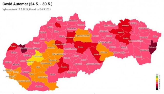 V máji zaznamenali v Liptovských Sliačoch až 35 infikovaných koronavírusom