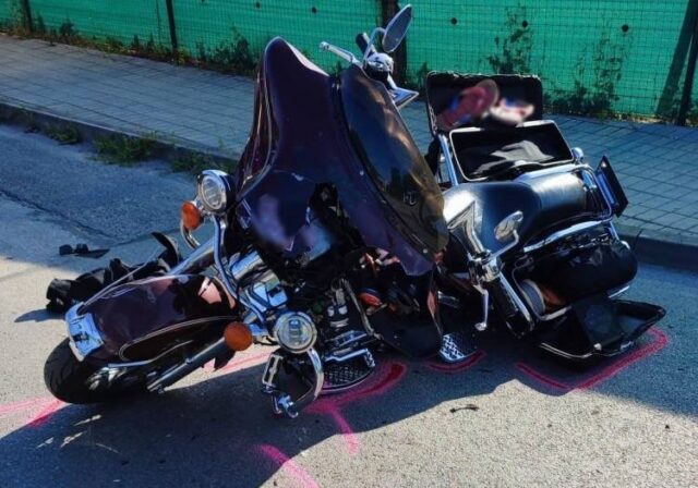 Motocyklista zomrel na mieste nehody