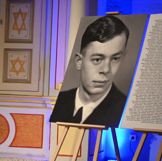 Spomienka na T. Munka a obete holokaustu