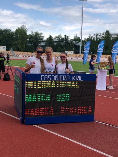 Atlétka L. Kršková je najlepšou juniorkou na 1500 m