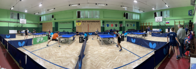 V stolnotenisovej extralige (len) v skupine o záchranu