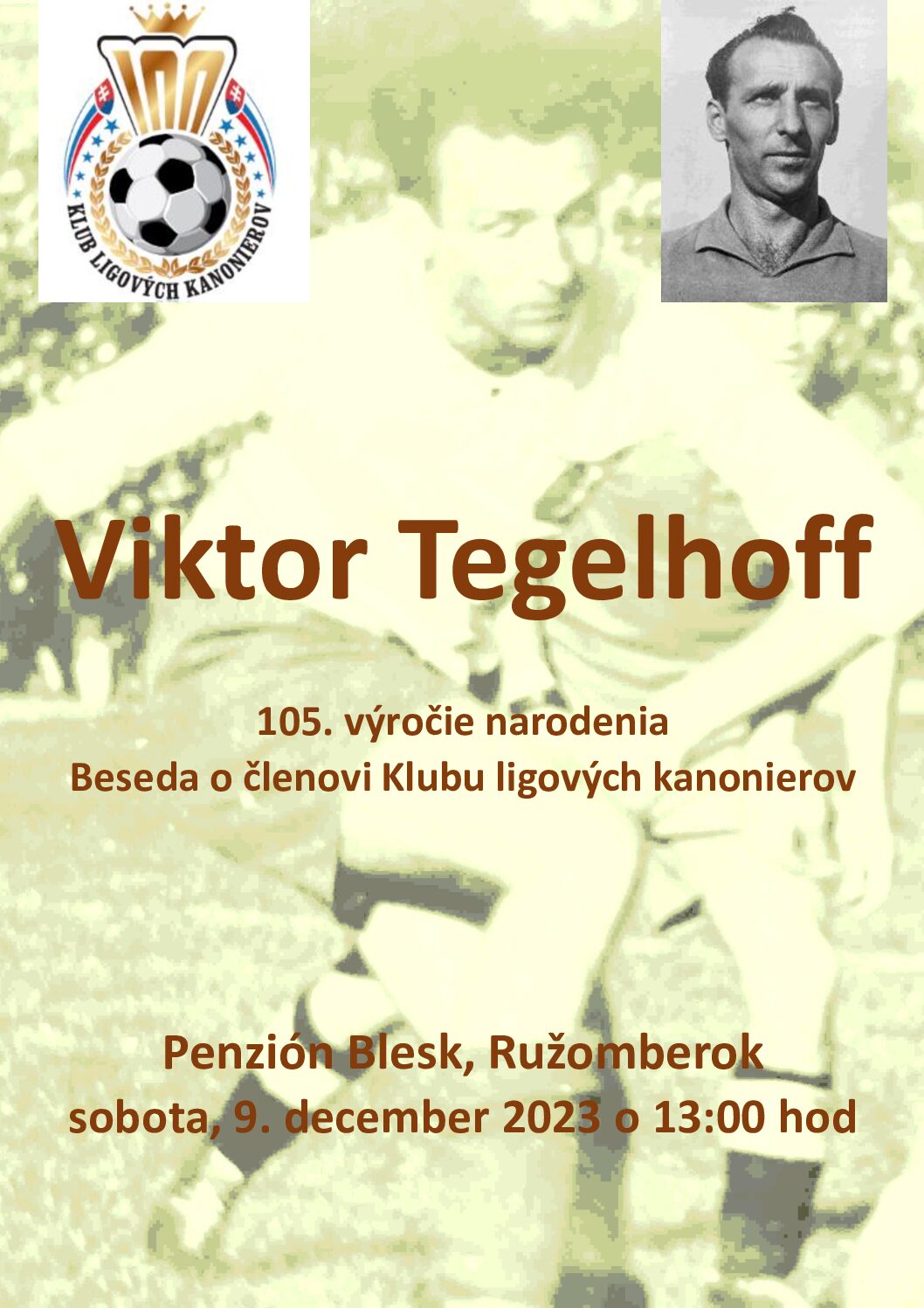 V Blesku beseda o kanonierovi V. Tegelhoffovi