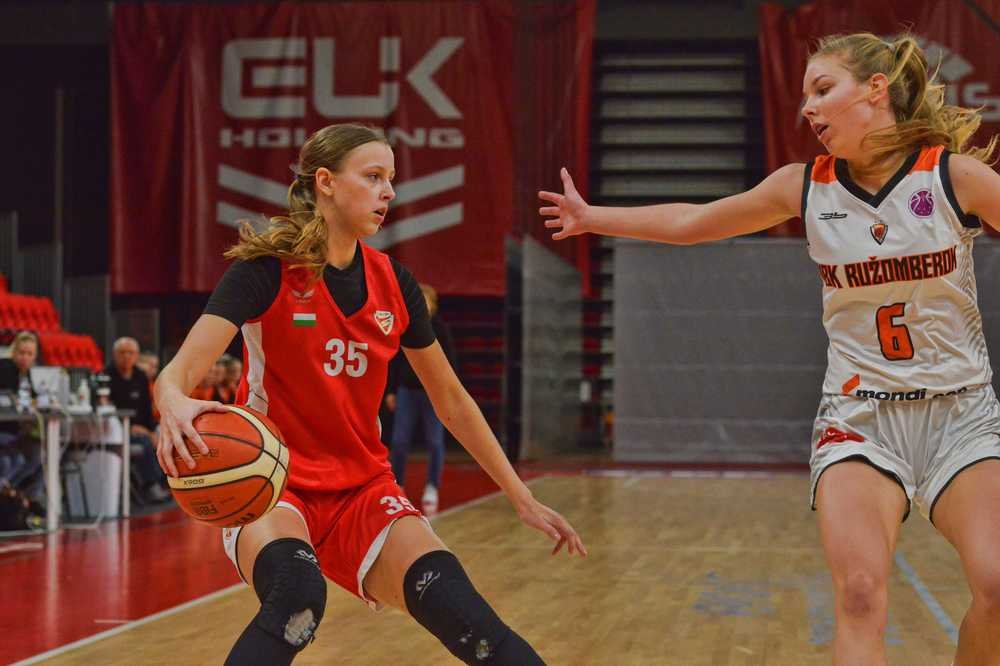 Ružomberská basketbalová šestnástka v druhej fáze MEL