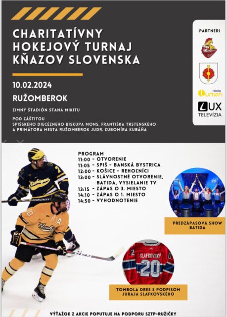 Duchovní si to medzi sebou rozdajú na ružomberskom ľade