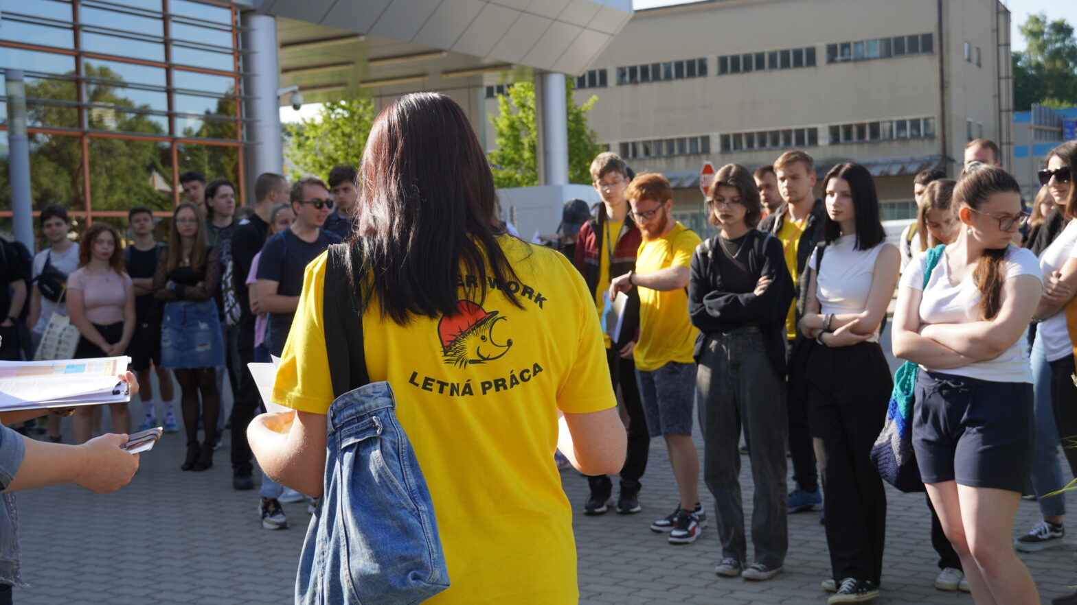 Pracovné leto v papierenskom kombináte