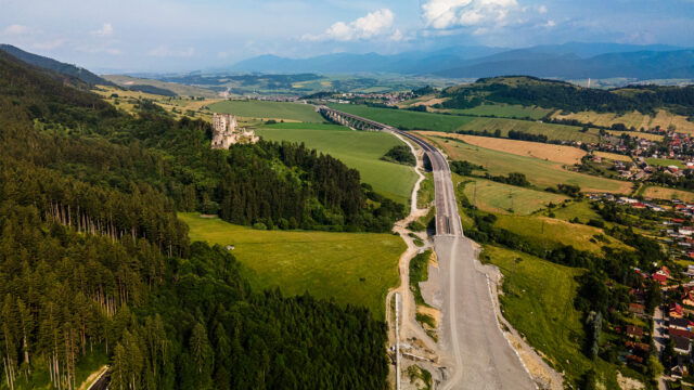 Otvorenie diaľnice D1 okolo Ružomberka je o krok bližšie