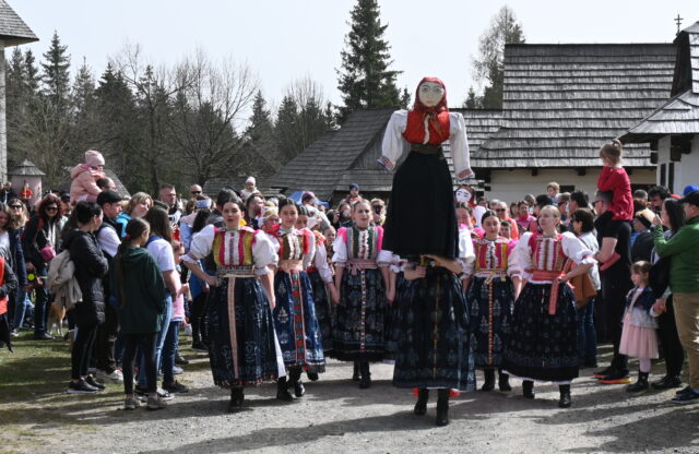 Oblievačka v pribylinskom skanzene