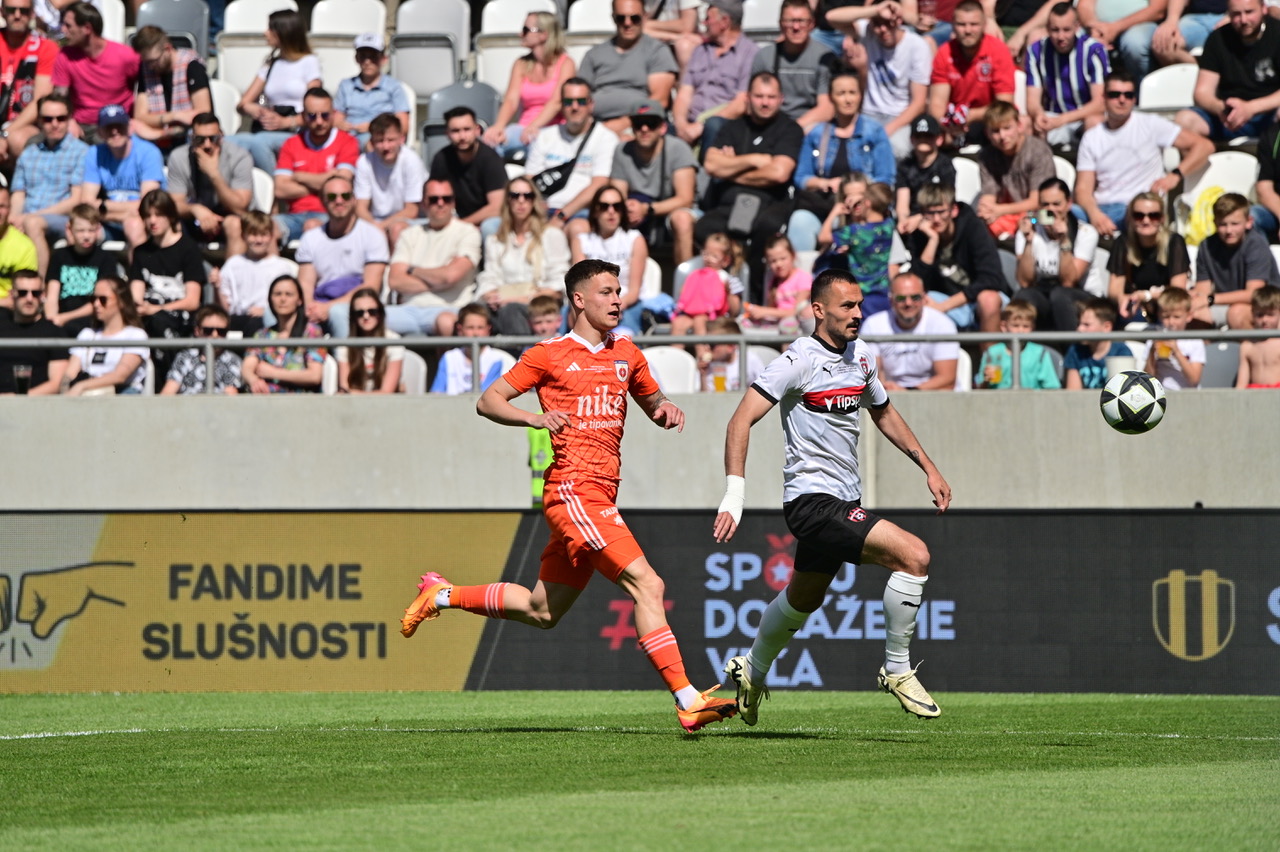 Finále Slovnaft Cupu: Ružomberok - Trnava 1:0