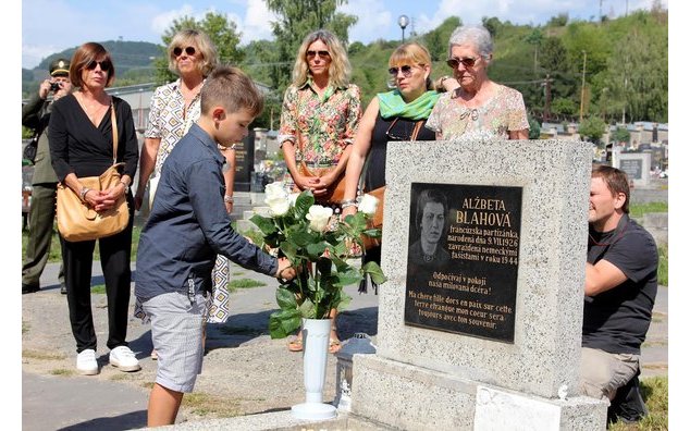 Jubileum SNP - Spomienka na Elisabeth Blaho