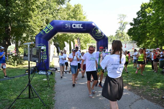 Pred štartom štafety Od Tatier k Dunaju - II. časť