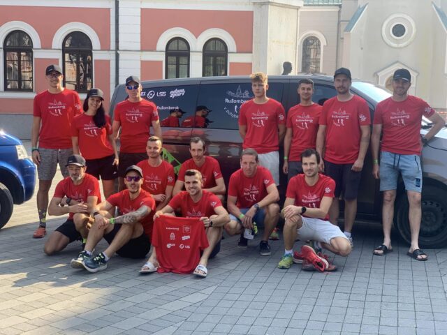 Pred štartom štafety Od Tatier k Dunaju - I. časť