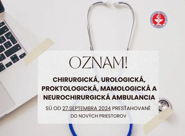 Od pondelka nastanú vo vojenskej nemocnici zmeny