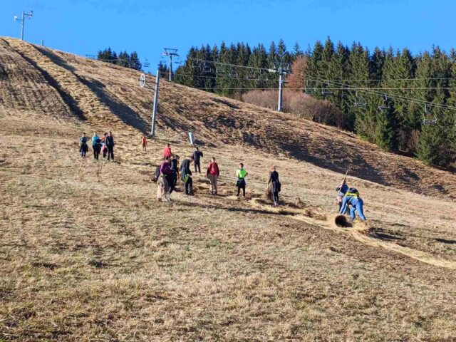 Brigádička lyžiarov