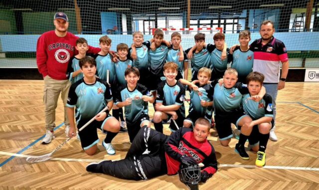 Florbalová omladina v basketbalovej mekke