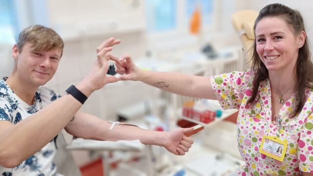 Malá kvapka pre vás, celý život pre druhého