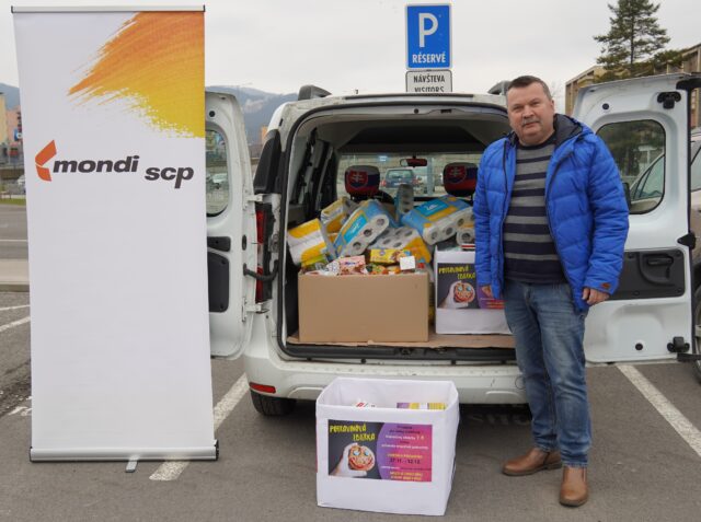 Každoročná pomoc z Mondi SCP