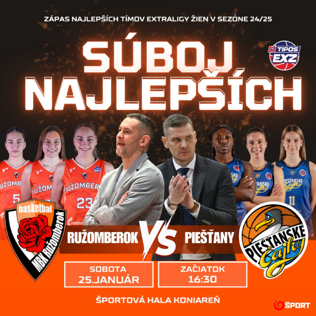 Koniareň sa hotuje na basketbalový šláger