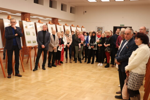 Do konca mesiaca je ešte otvorená výstava majstra štetca R. Dúbravca