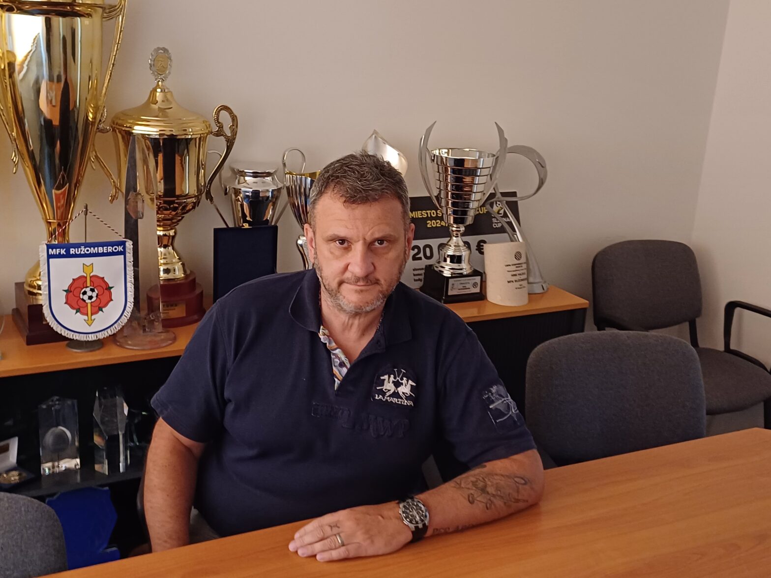 V. Blažek bude mať pod palcom športovú sféru v ružomberskom klube