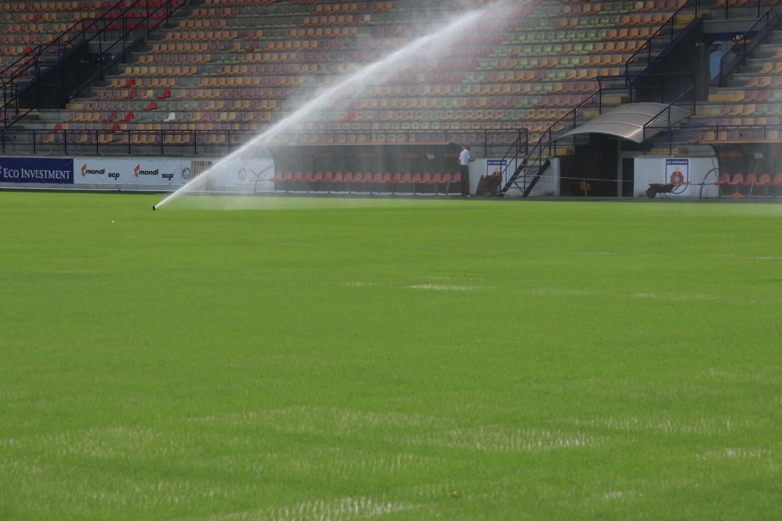 Ihrisko sa už zazelenalo