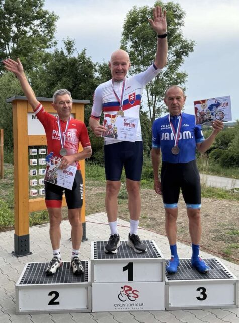 Cyklistický veterán dobyl ďalší republikový primát