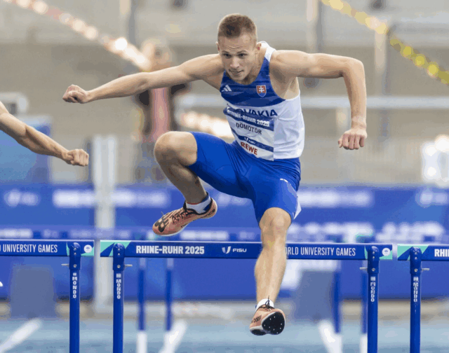 Atlét z Katolíckej univerzity si na svetovom akademickom evente najprv myslel, že je štvrtý