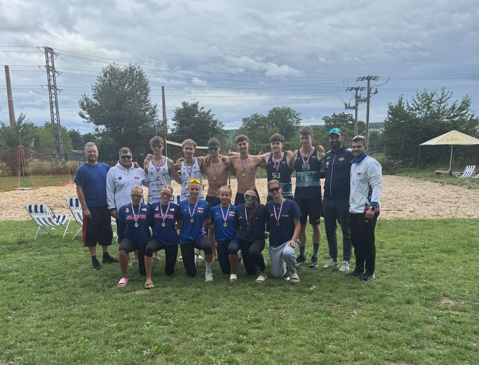 Z volejbalového piesku