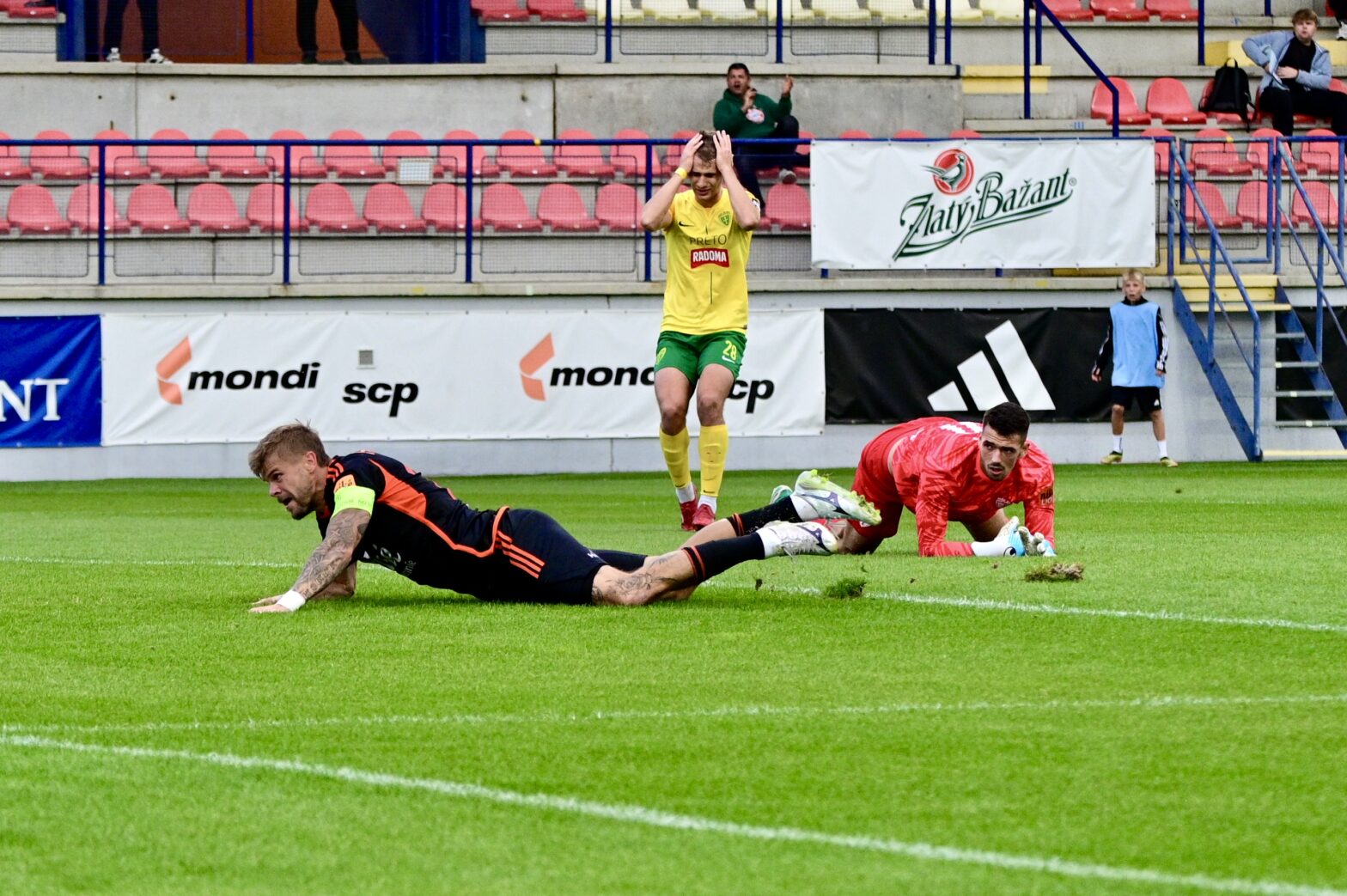 Ružomberok - Žilina 3:3, po polčase 3:1