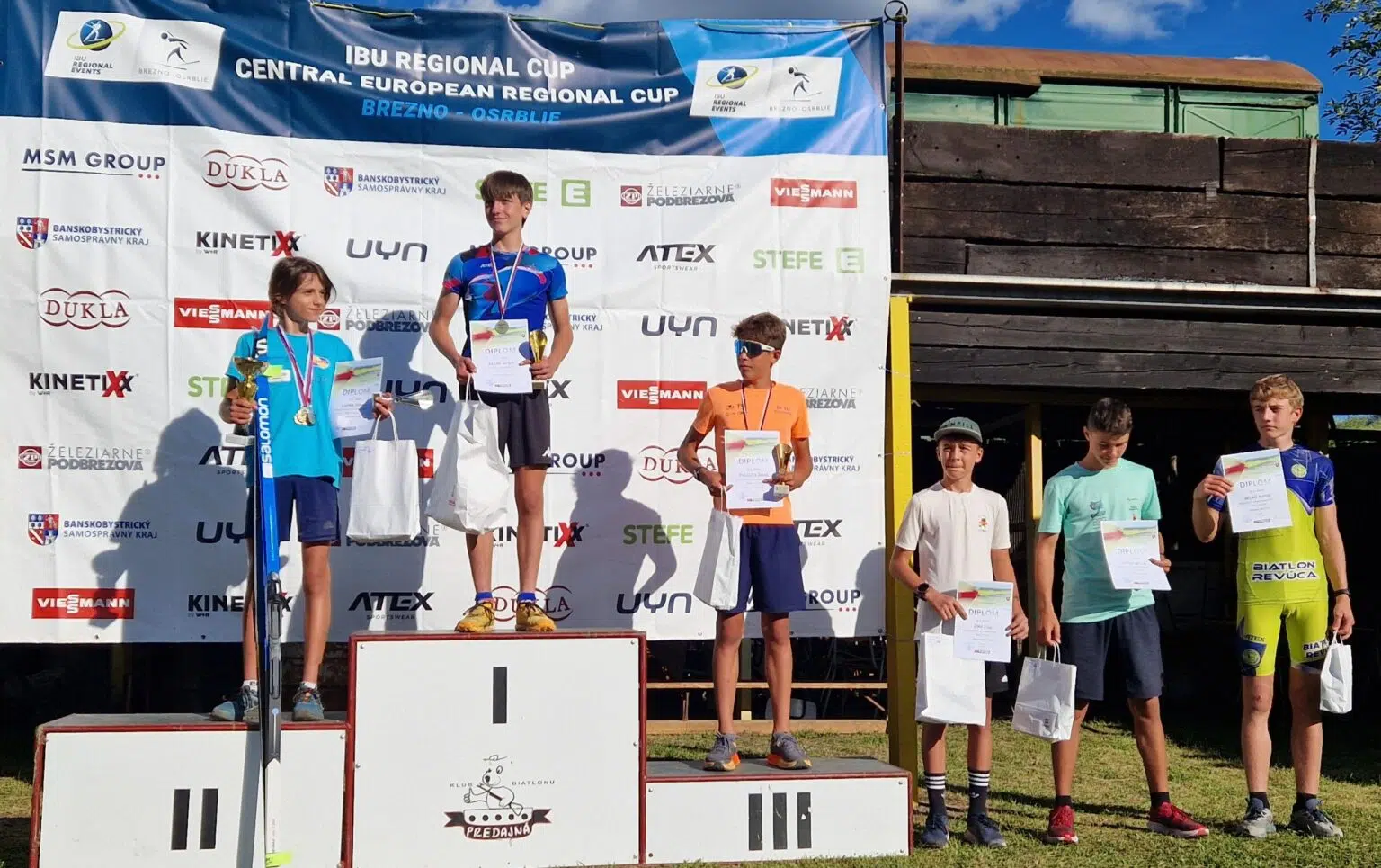 Ružomberok má dve medaily z M SR v letnom biatlone