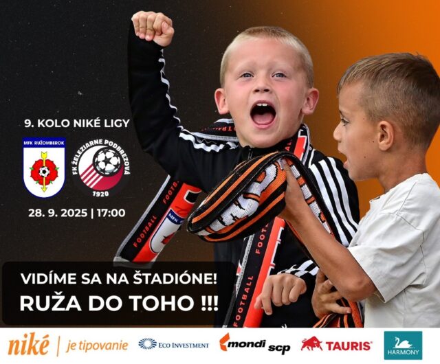 Voľný vstup na futbal do 15 rokov