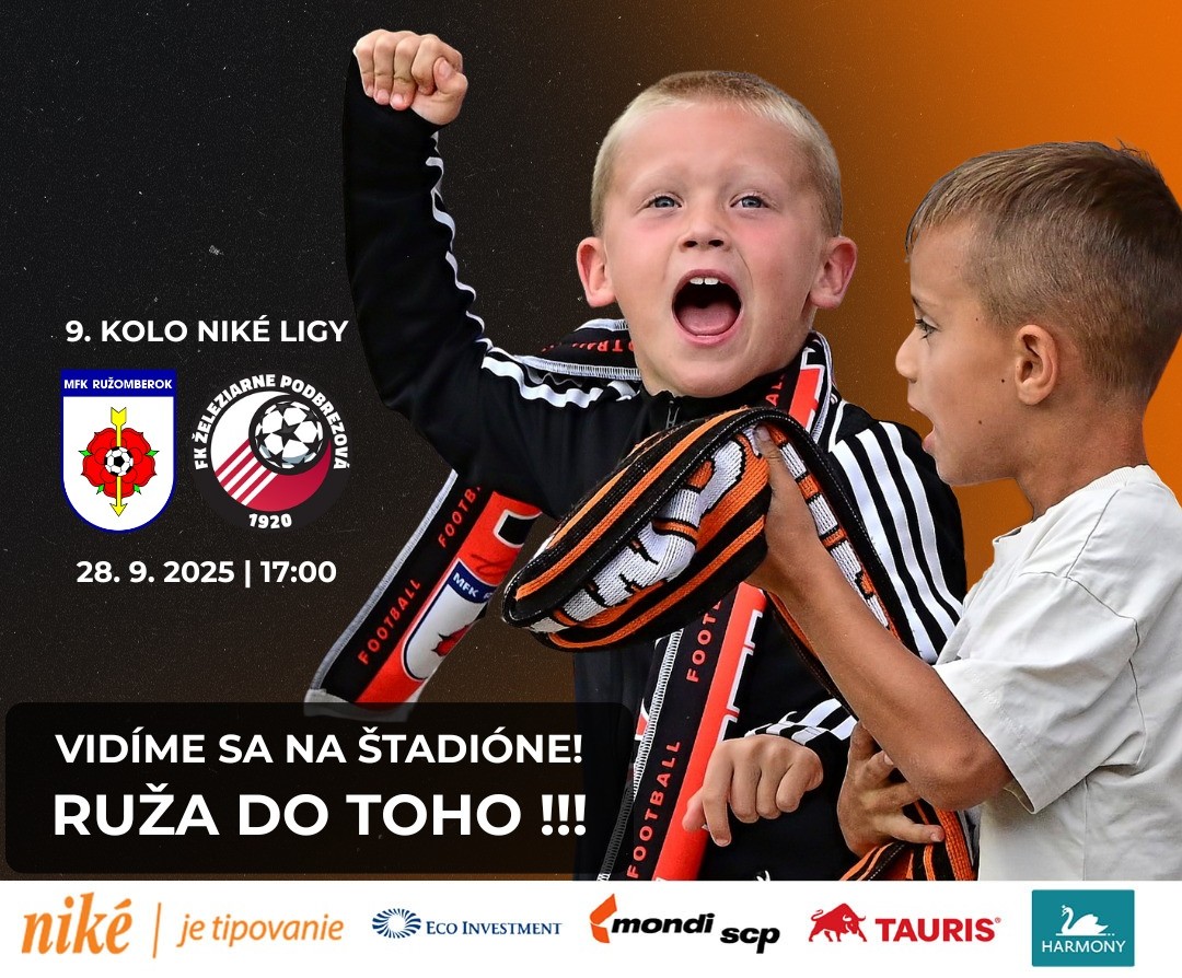 Voľný vstup na futbal do 15 rokov