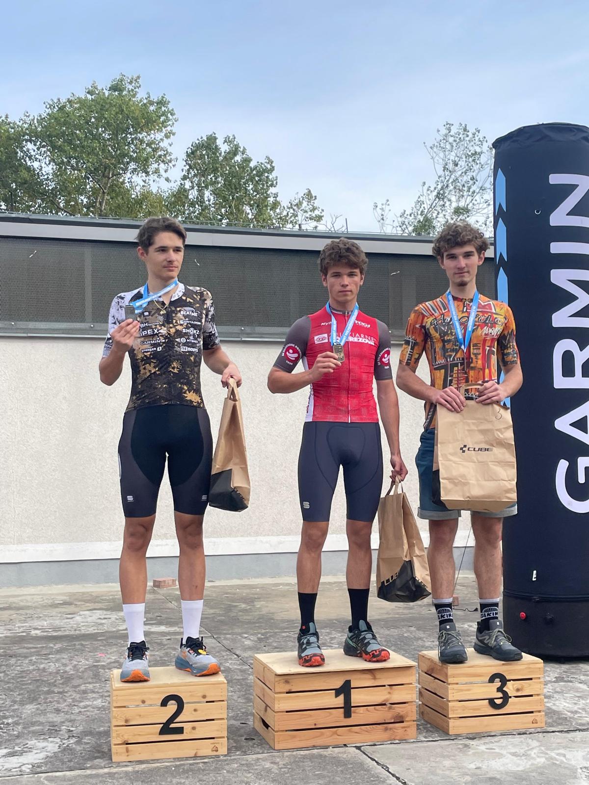 Prvý vážny kov cyklistu T. Martišku