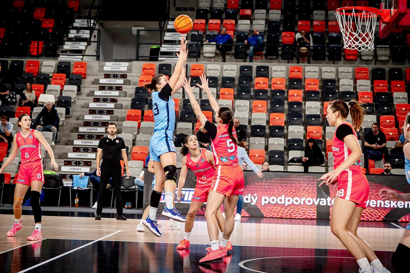 Basketbalistka A. Kaliuzhna o bitke so Slovanom