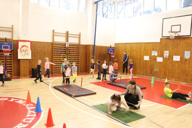 Pohybové aktivity detského drobizgu pod dohľadom Mikuláša