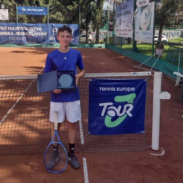 Tenisový talent z Lúčok vykročil do nového roka
