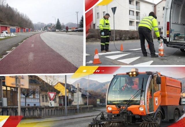 V Ružomberku vyfarbia cyklochodník. Vodiči všímajte si zmeny