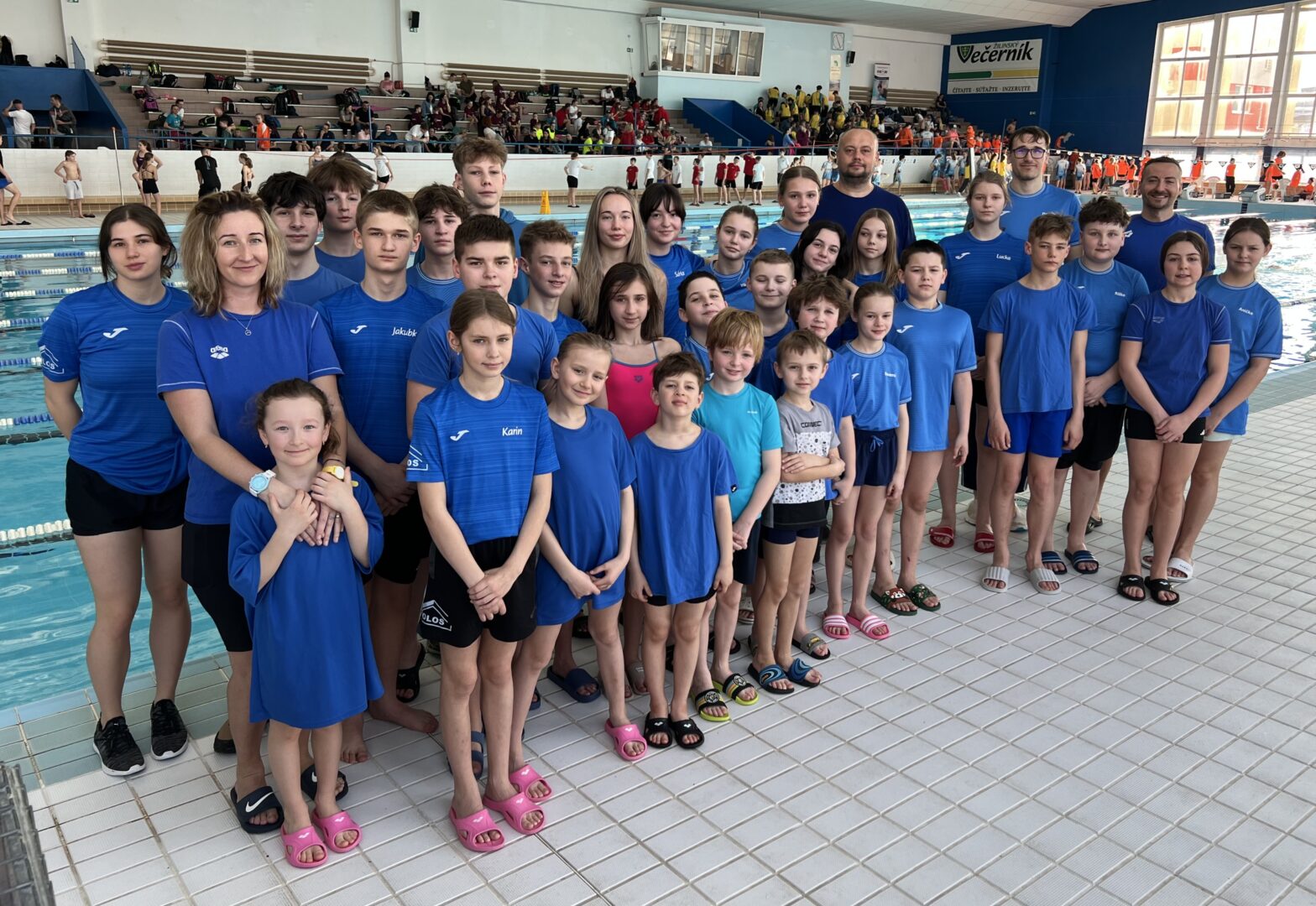 Ružomberské plavecké zábery pod Dubňom