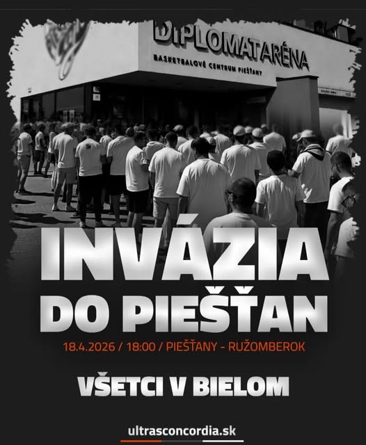 Aj fanúšikovia húfne mieria do Piešťan