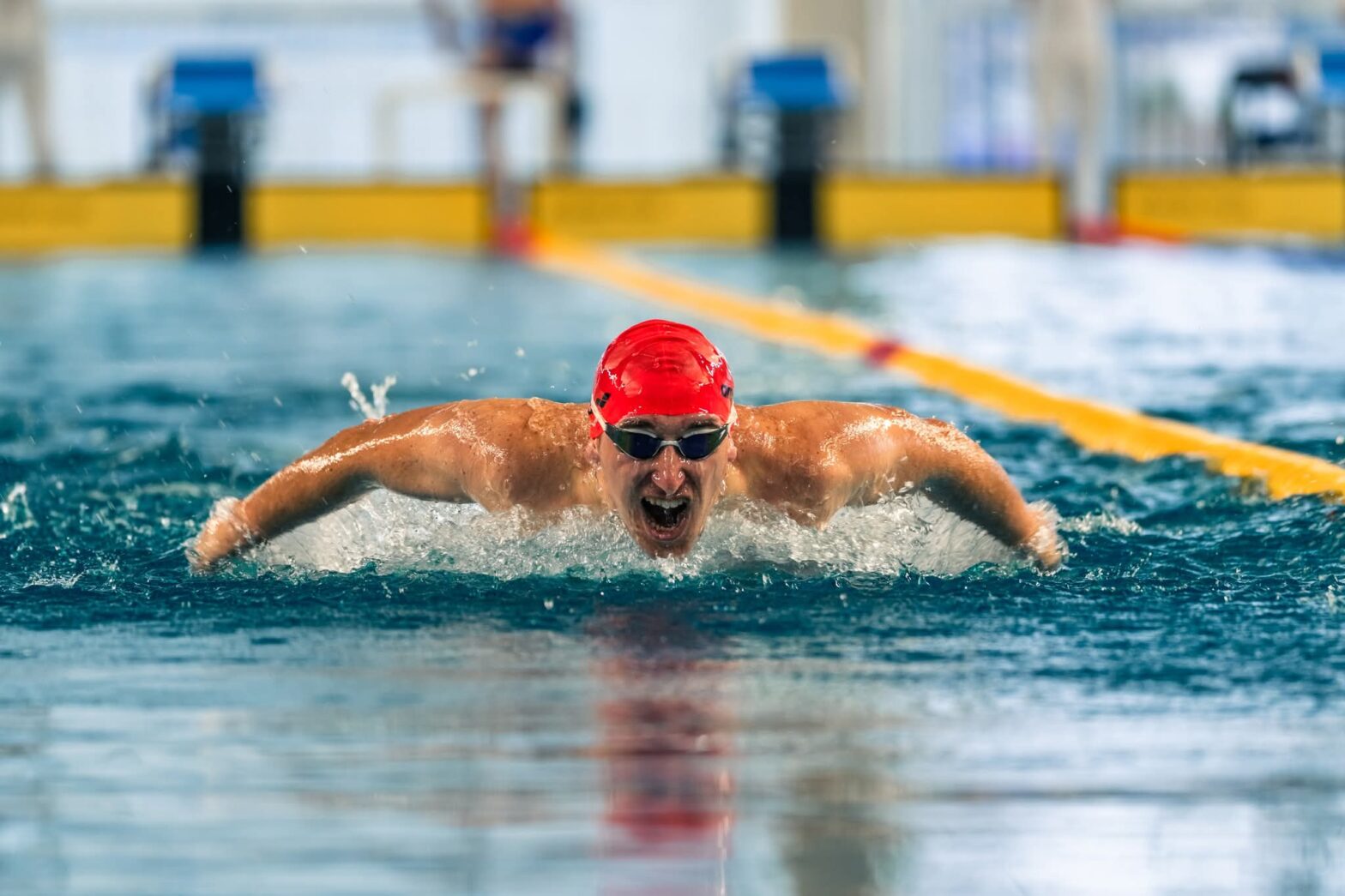 Medailové zábery Dominika Pavlíčka vo vode