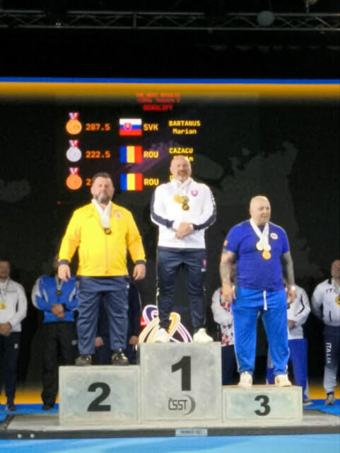 Na krku M. Bartánusa štyri európske kovy