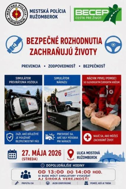 Mestská polícia v Ružomberku ukazuje svoju pravú tvár