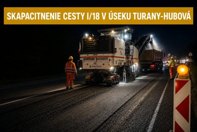 Vodiči pozor! Od pondelka štartuje veľká rekonštrukcia cesty I/18 medzi Ratkovom, Kraľovanmi a Hubovou