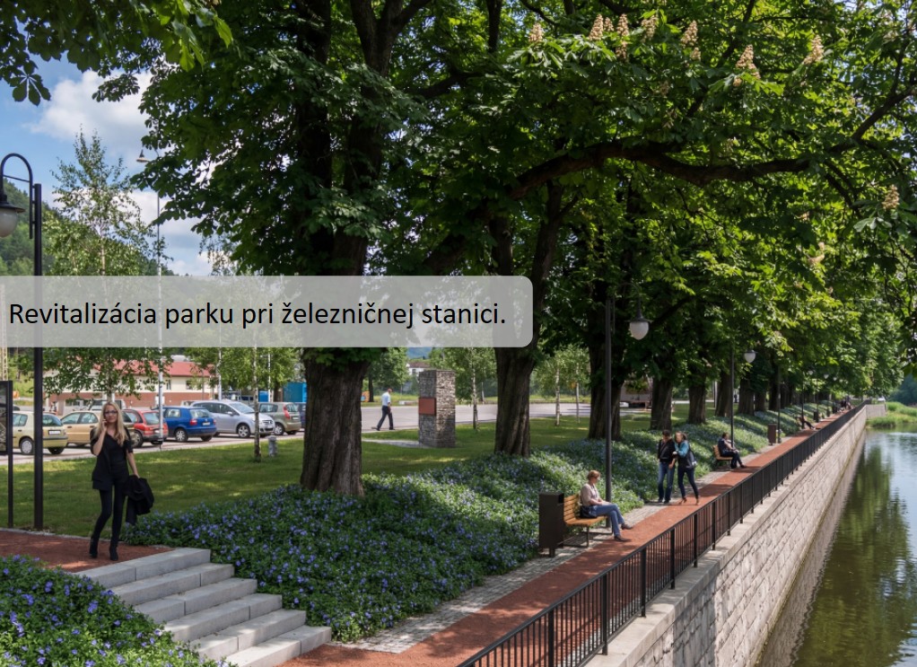 Ružomberok sa mení na zelenšie a modernejšie mesto. Tu sú projekty