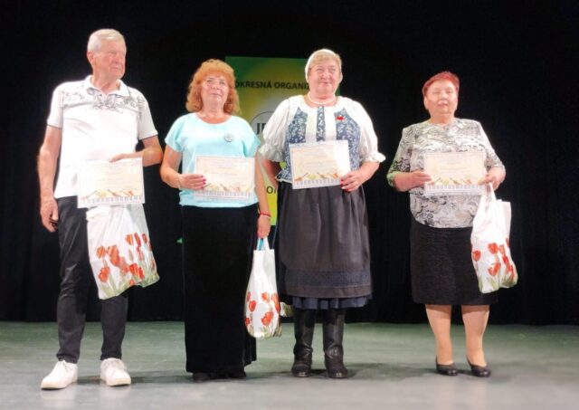 Spevácke súbory sa stretli na okresnej prehliadke jednoty dôchodcov