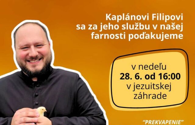 Ružomberok sa lúči s kaplánom Filipom. Namiesto darov mu veriaci chystajú prekvapenie