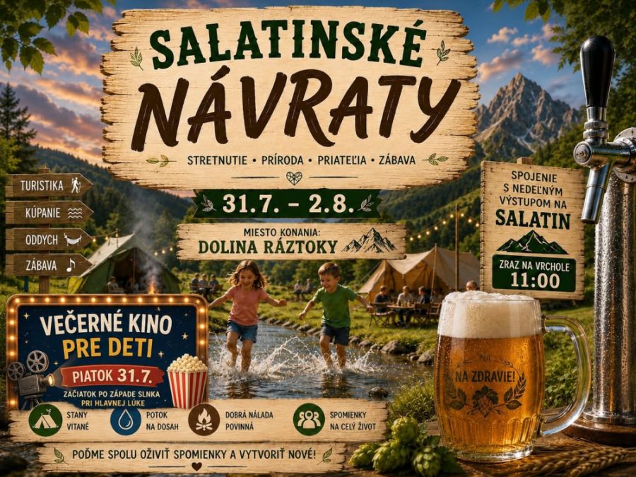 Kam cez víkend? Ružomberok a okolie ponúka bohatý víkendový program