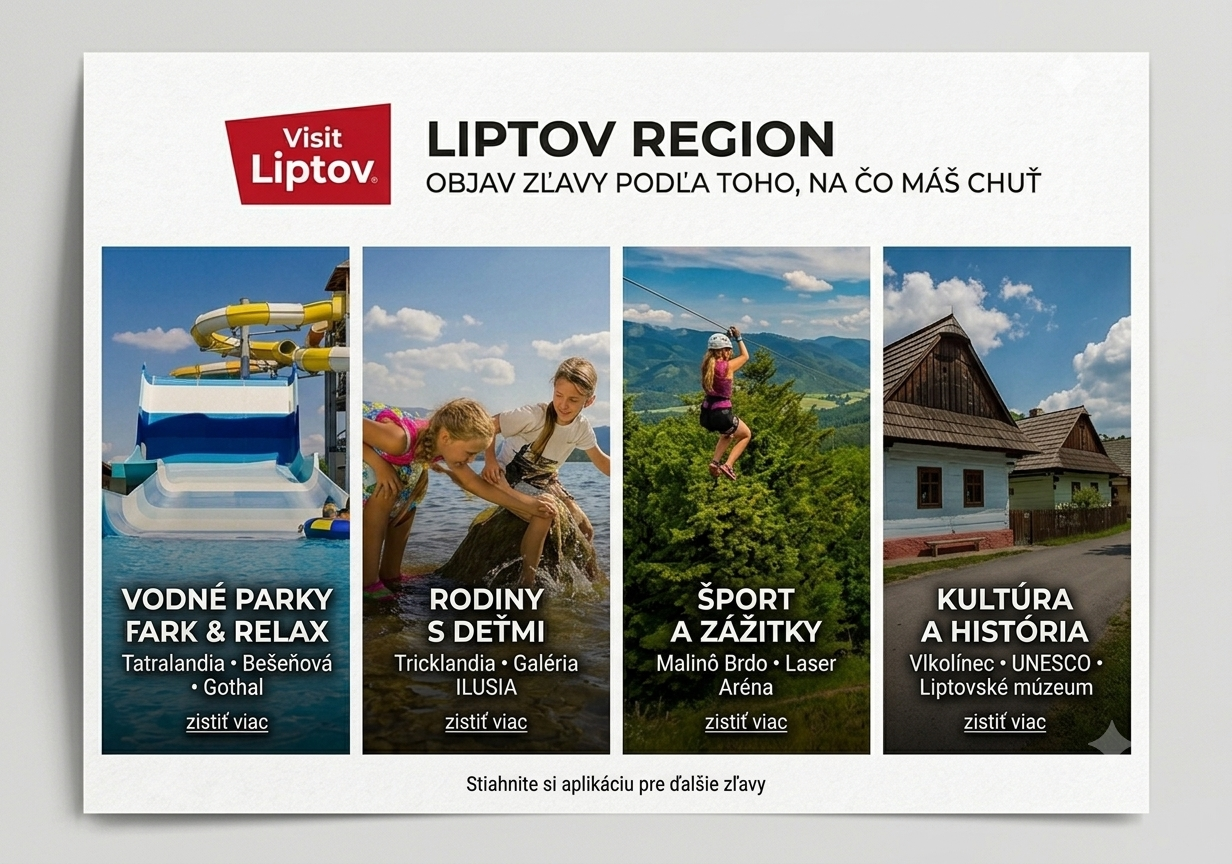 Ušetrite na letnej dovolenke na Liptove