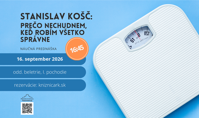 Bohatý septembrový program v Mestskej knižnici Ružomberok