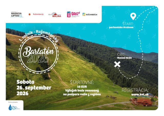 Blíži sa Barlatón, veľká výzva, hlavne pre Ružomberčanov